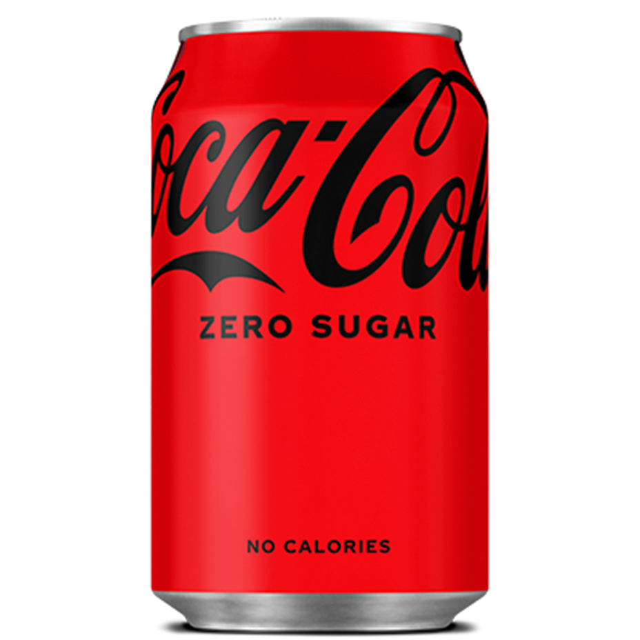 Coca-Cola Zero Sugar original red can